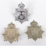 Three Other Ranks Southampton County Borough Police Cap Badges