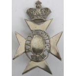 Malta Police Victorian Helmet Plate