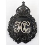 Hampshire Constabulary Helmet Plate Kings crown