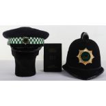 Scarce Obsolete Greenwich Parks Constabulary Cox Comb Helmet