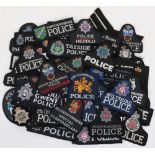 Collection of Obsolete British Cloth Police/Traffic Warden Patches