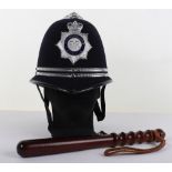 Obsolete Metropolitan Police Inspectors Helmet