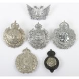 Six Obsolete Police Badges