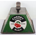 A Cherry Blossom Shoe Polish shoe shine box