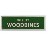 A Will’s Woodbines painted sign