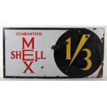 Shellmex enamel sign