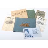 Motorcycling and cycling ephemera for Enfield, early 20th century