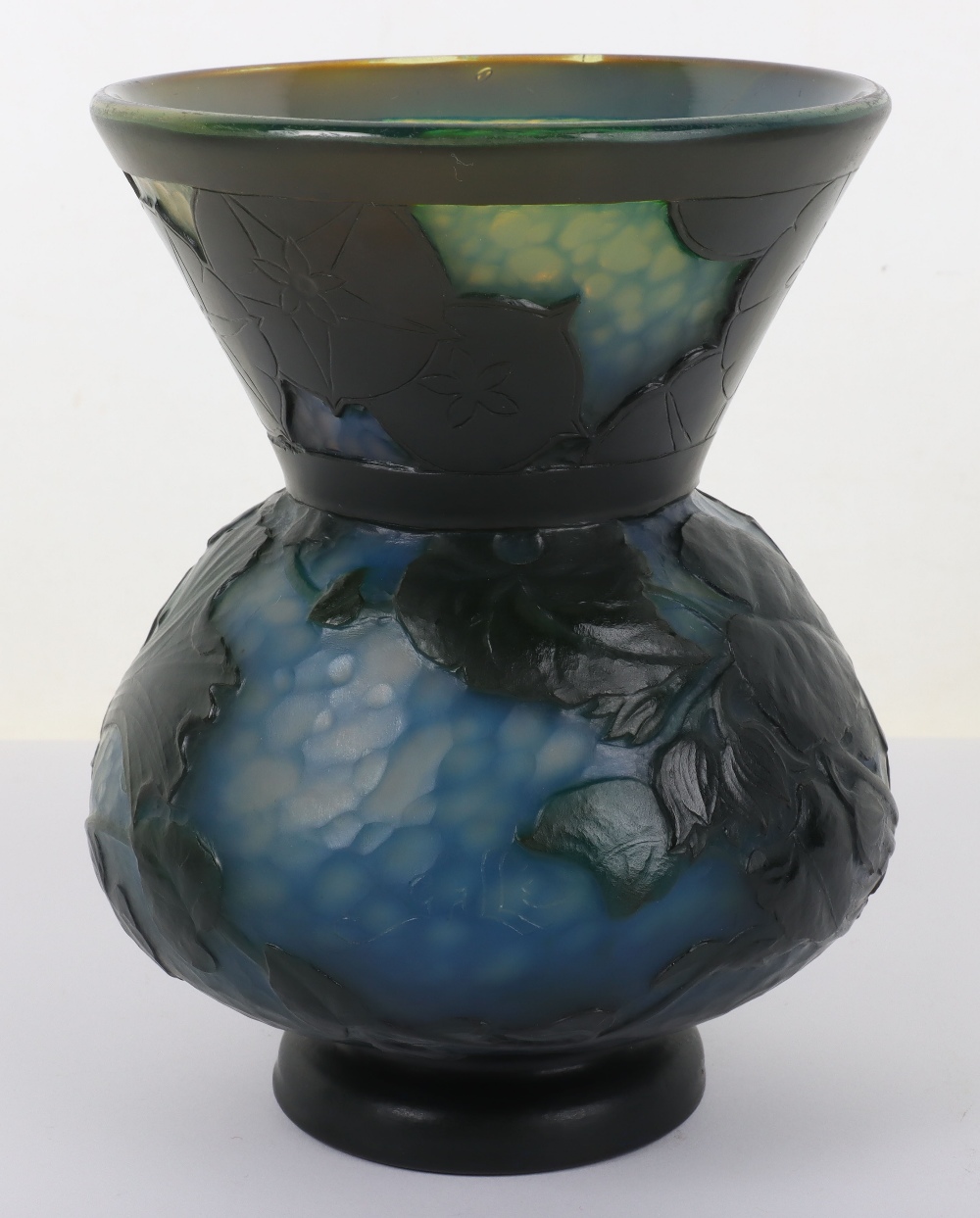 A Galle glass vase - Bild 3 aus 6