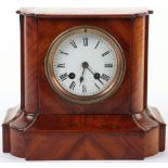 A 19th century mahogany mantle clock
