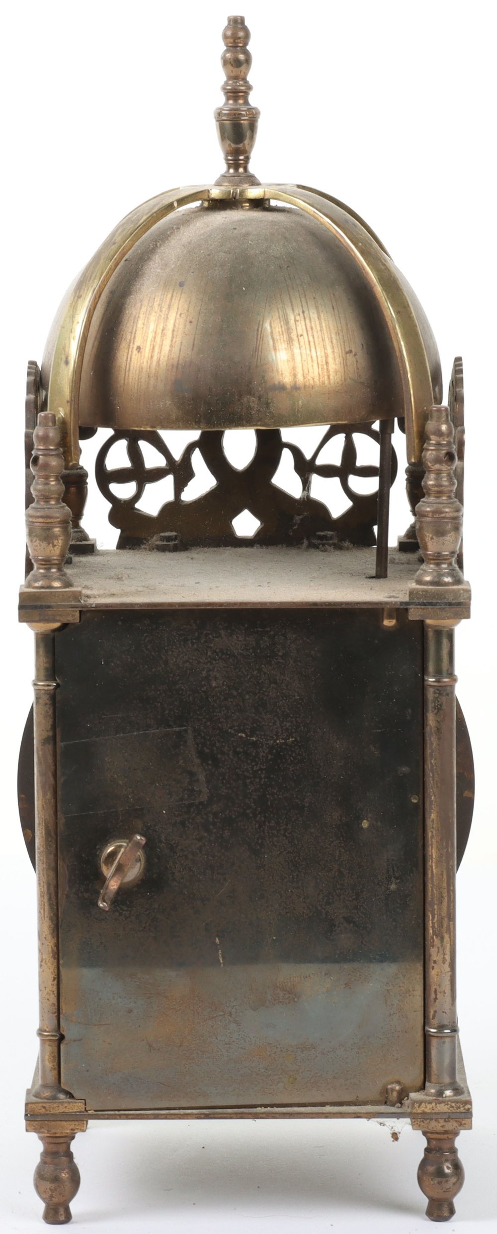 A 17th century style brass lantern clock - Bild 2 aus 9