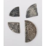 Scotland, William I (1165-1214), cut farthings and cut halfpenny
