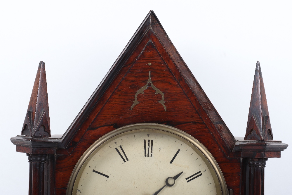 A fine 19th century Pugin style mantle clock, William Dobbie Falkirk - Bild 3 aus 14