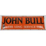 John Bull The Long Service Tyre enamel sign
