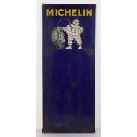 A Continental Michelin enamel board backing