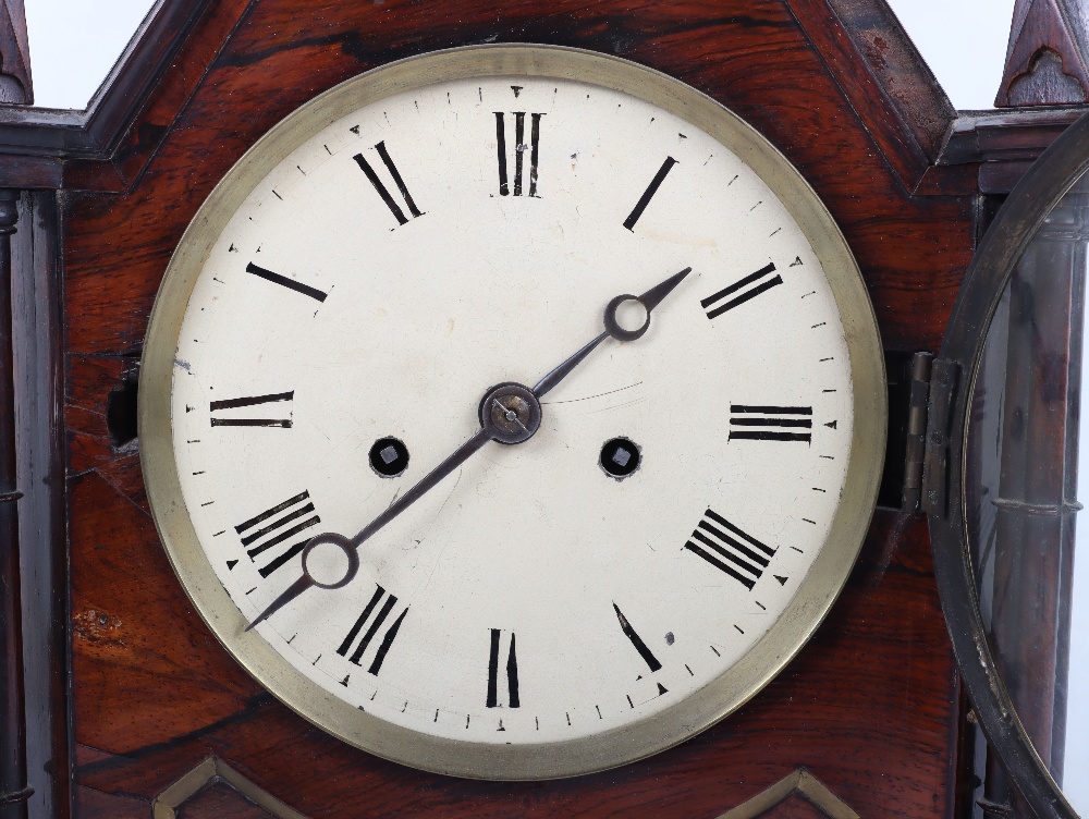 A fine 19th century Pugin style mantle clock, William Dobbie Falkirk - Bild 5 aus 14