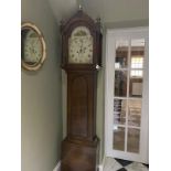 A 19th century mahogany longcase clock, George Suggate, Halesworth