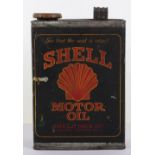 Scarce 1920’s Shell Motor Oil can with original cap