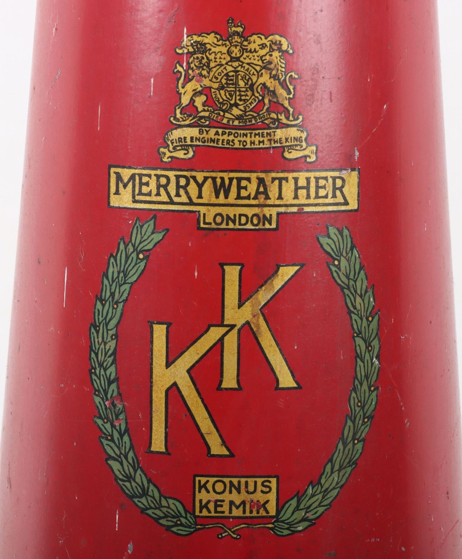 A Merryweather Konus Kemik fire extinguisher, circa 1920 - Bild 3 aus 8