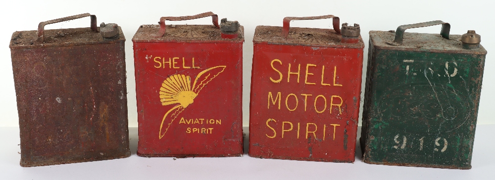 A selection of vintage petrol cans and Greenham lamps - Image 4 of 6