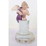A Meissen porcelain figural group of Putti in the Michel Victor Acier style