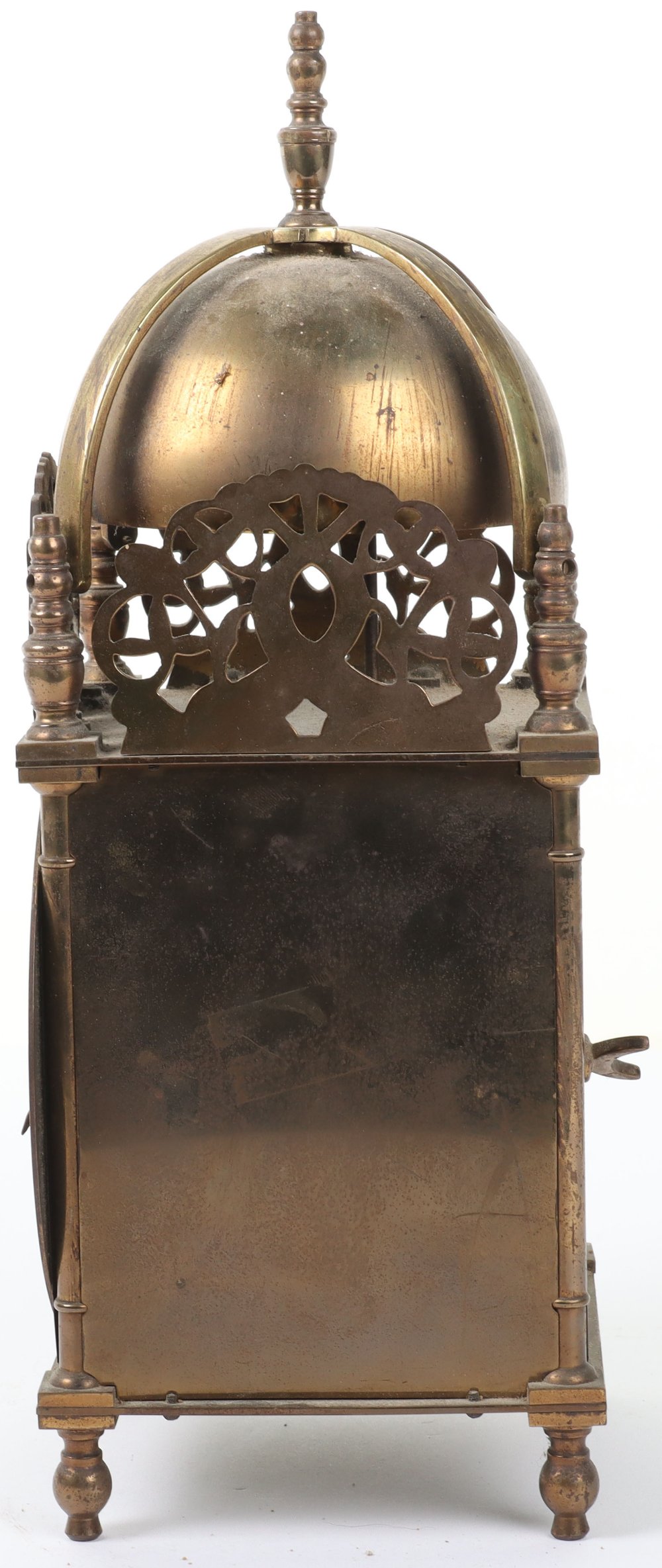 A 17th century style brass lantern clock - Bild 6 aus 9