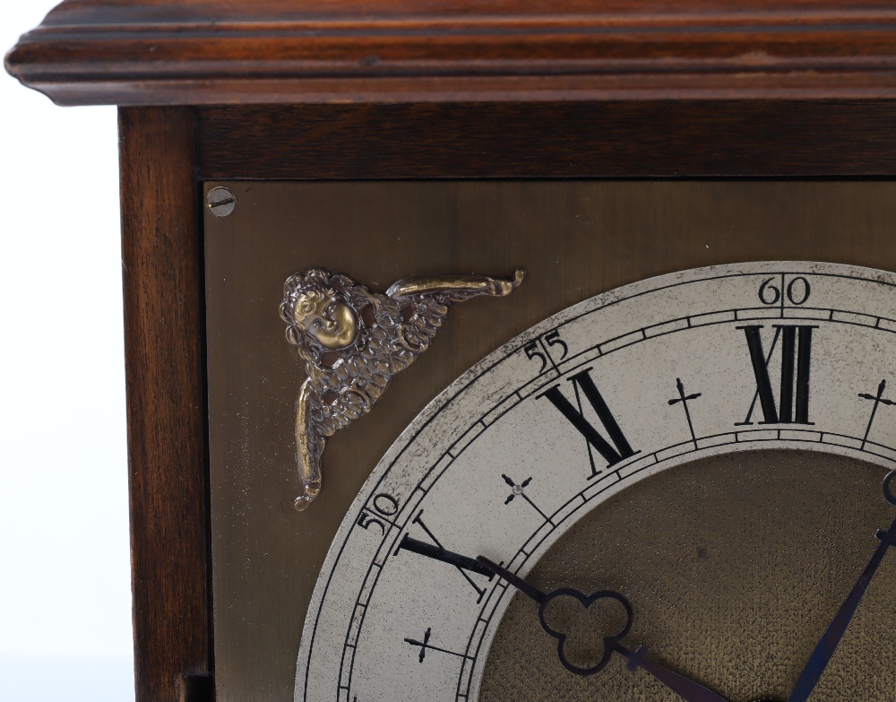 An Elliott of London oak cased Georgian style mantel clock - Bild 11 aus 11