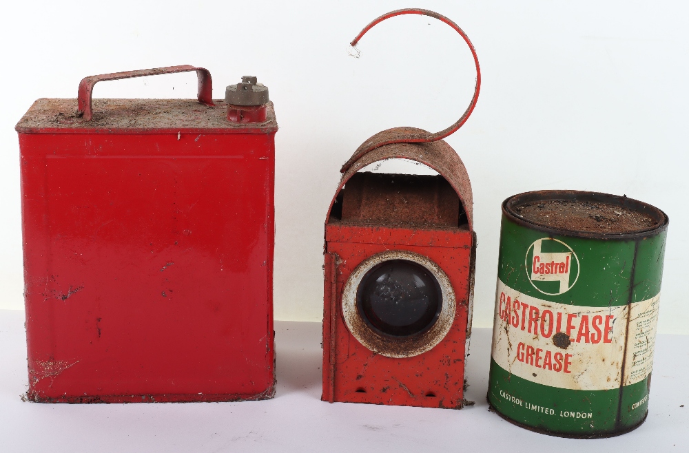 A selection of vintage petrol cans and Greenham lamps - Image 6 of 6