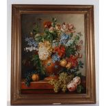 Italian school, still life study of floral display