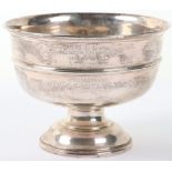 A Motor Cycling Club silver trophy cup, Sir John Bennett Ltd, London 1873, engraved M.C.C. London Ed