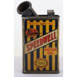 Scarce Speedwell Motor Oil ‘Running Made Easy’ can