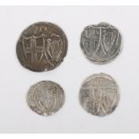 Commonwealth (1649-1660), Halfgroat, Penny and Halfpennies