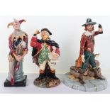 Three Royal Doulton figurines