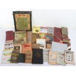 Mixed lot of motoring and cycling ephemera