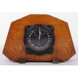 A WWII aircraft cockpit clock, possibly Spitfire, MK IIIB No. 1319/39R, Smith & Sons London