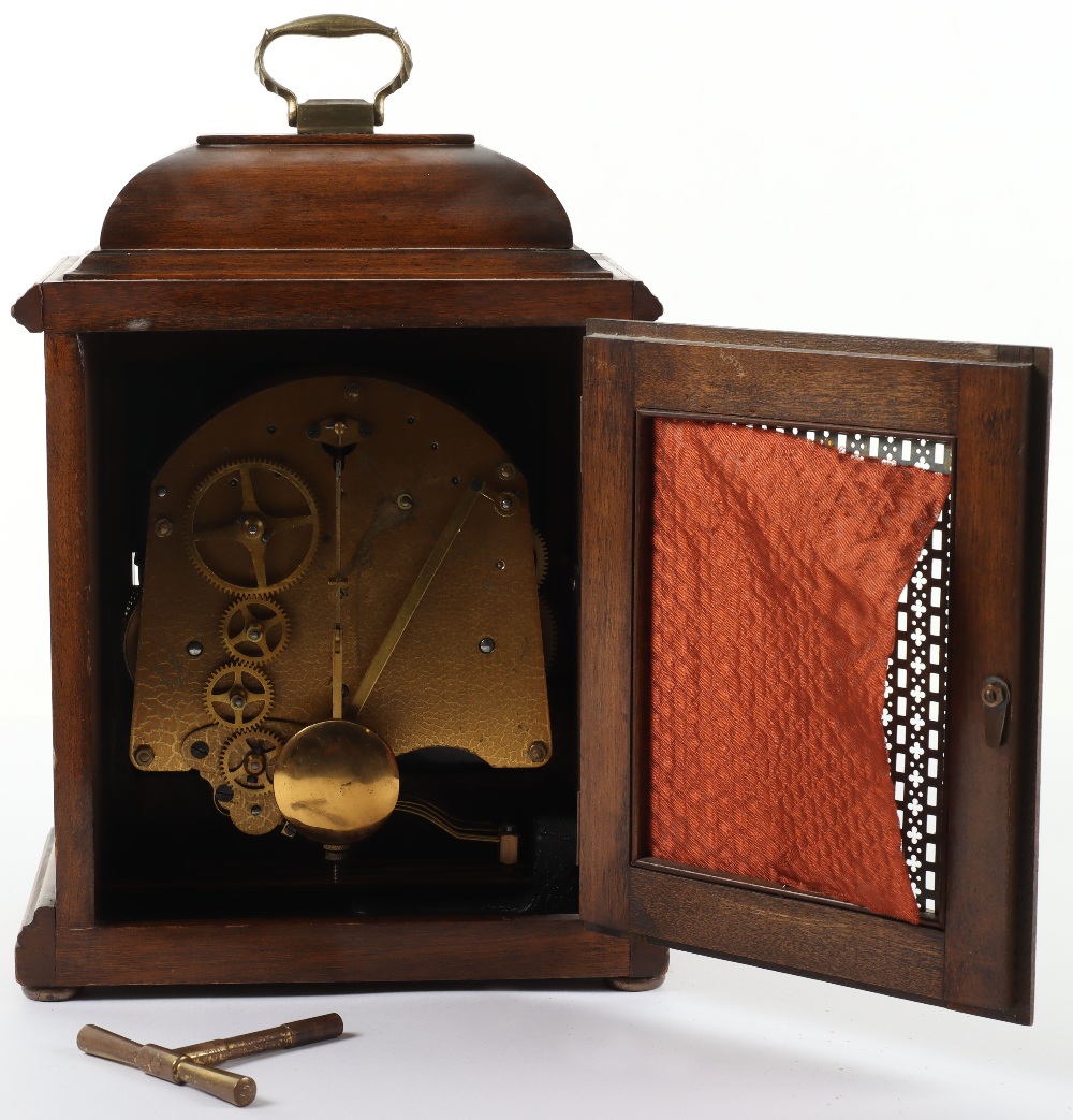 An Elliott of London oak cased Georgian style mantel clock - Bild 5 aus 11