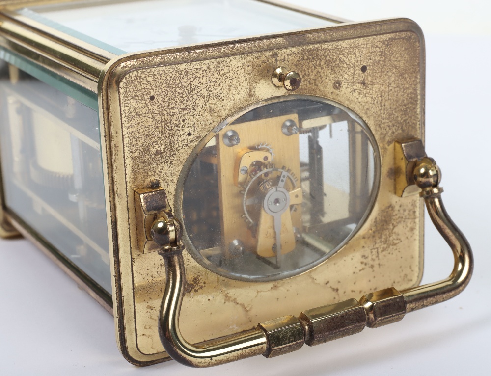 A St James retailed repeating carriage clock - Image 10 of 12