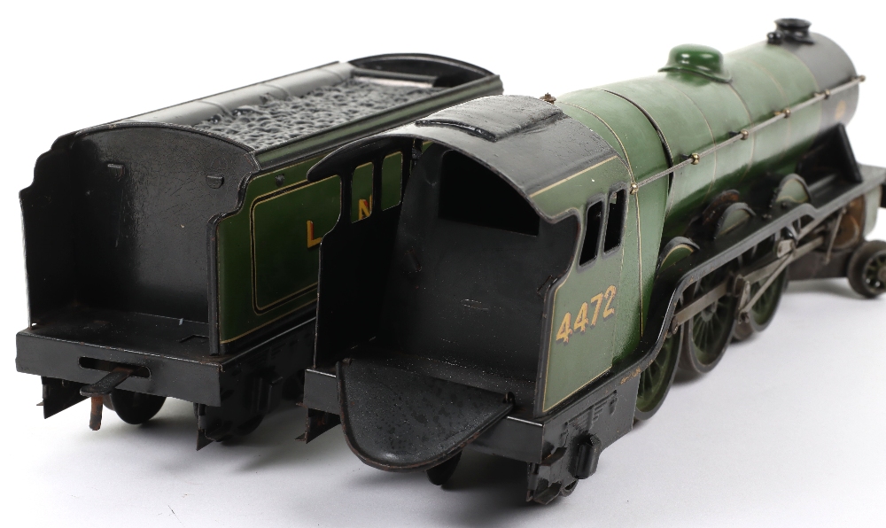 Bassett Loake 0 Gauge Flying Scotsman 3-rail Electric Locomotive and Tender - Bild 7 aus 7