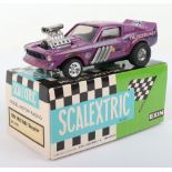Spanish Scalextric Vintage Ford Mustang “Dragster” Slot Car