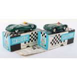 Two Vintage Boxed Scalextric slot cars Lister Jaguar & Porsche