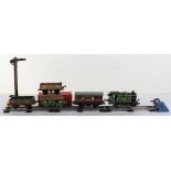 Hornby 0 gauge clockwork type 101 0-4-0 LNER tank engine