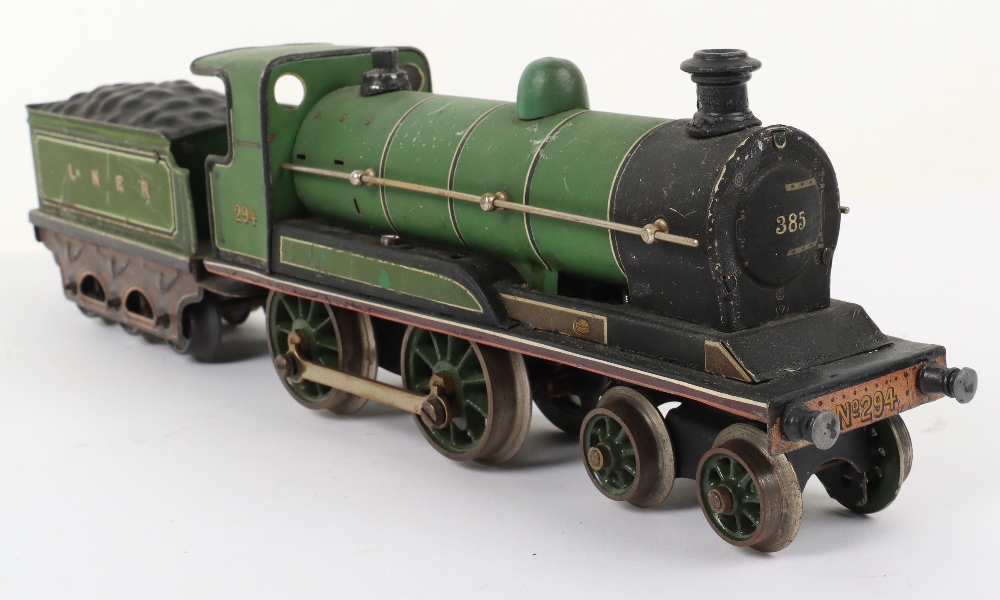 Marklin 0 Gauge LNER Clockwork Locomotive and Tender - Bild 3 aus 5