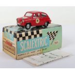 Scarce Boxed Race Tuned Spanish Scalextric Vintage C-31 T.C. Fiat 600 Slot Racing Car