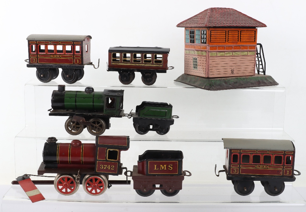 A Bing 0 Gauge LMS Locomotive & Tender - Bild 2 aus 2