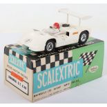 Boxed Race Tuned Spanish Scalextric Vintage C-40 Chaparral G.T. Slot Racing Car