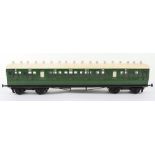 A fine J&M Models Gauge I Southern Railway Passenger Coach