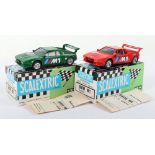 Two Boxed Spanish Scalextric BMW M1 Slot Cars