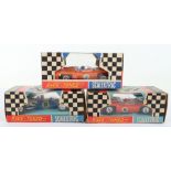 Three Boxed Scalextric Vintage Racing Cars