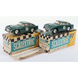 Two Vintage Boxed Scalextric Aston Martin D.B.4 GT slot cars