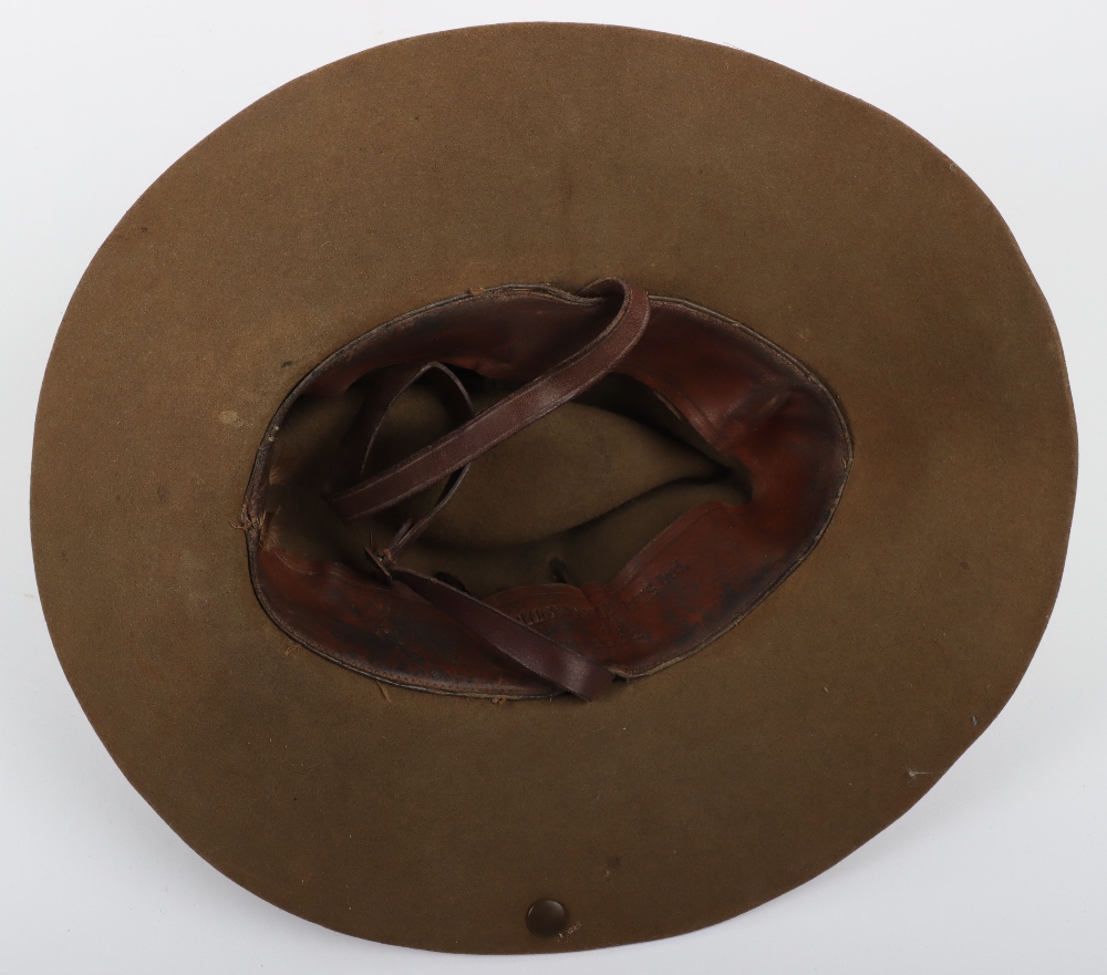 WW2 British Far East RAF Slouch Hat - Image 7 of 9