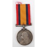 Boer War Queens South Africa Medal Durham Light Infantry